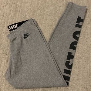 Nike Heather Gray Leggings